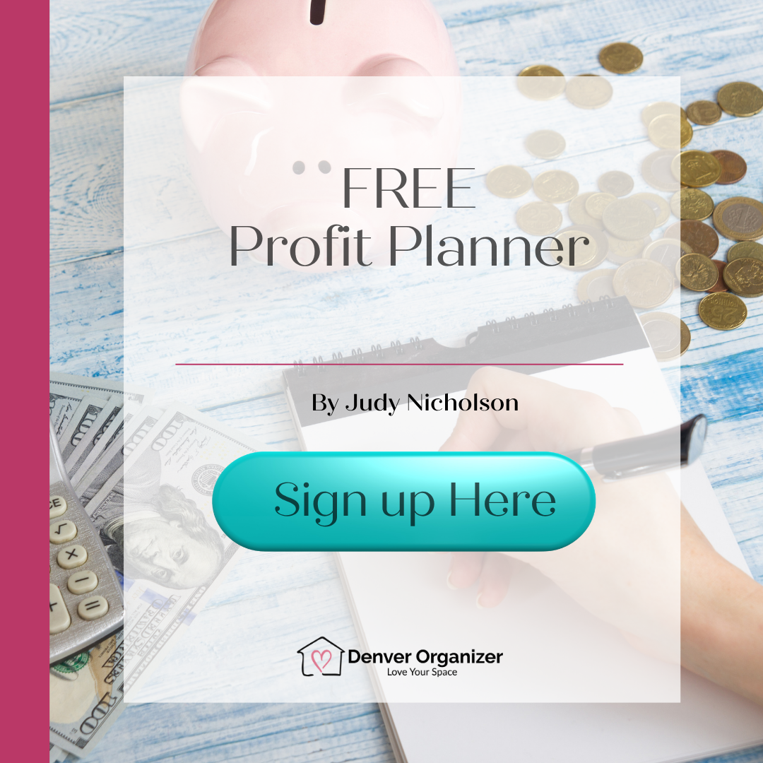 Free Paper Organizing Project Guide | Denver Organizer | Judy Nicholson